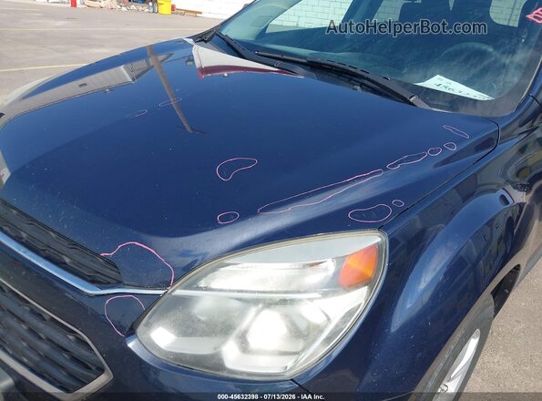 2GNFLEEK5H6316268 2017 CHEVROLET EQUINOX Dark Blue Widok z przodu