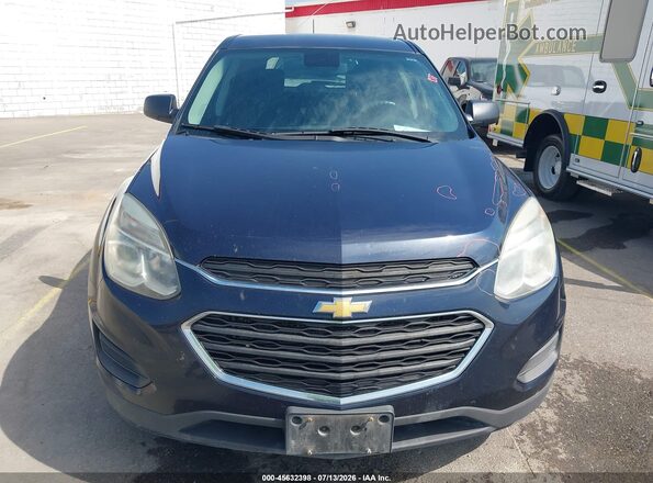 2GNFLEEK5H6316268 2017 CHEVROLET EQUINOX Dark Blue Widok wnętrza z tyłu