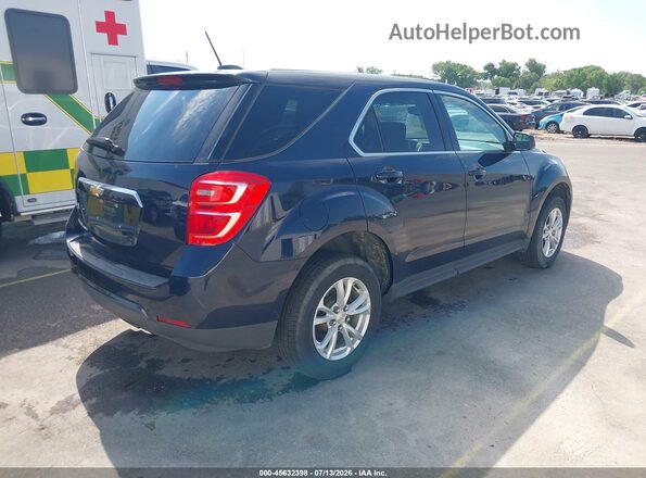 2GNFLEEK5H6316268 2017 CHEVROLET EQUINOX Dark Blue Tył prawy