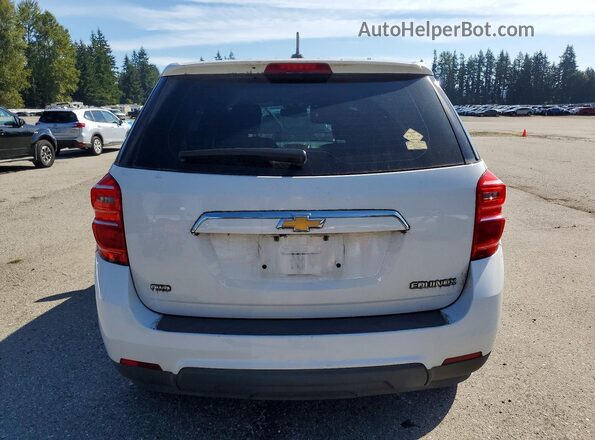 2GNFLEEK6G6155640 2016 CHEVROLET EQUINOX White უკანა ხედი