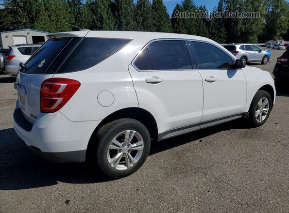 2GNFLEEK6G6155640 2016 CHEVROLET EQUINOX White უკანა მარჯვენა