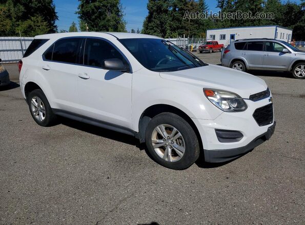 2GNFLEEK6G6155640 2016 CHEVROLET EQUINOX White წინა მარჯვენა