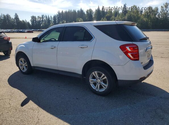 2GNFLEEK6G6155640 2016 CHEVROLET EQUINOX White უკანა მარცხენა