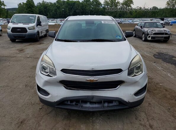2GNFLEEK7G6220415 2016 CHEVROLET EQUINOX White Vista frontal