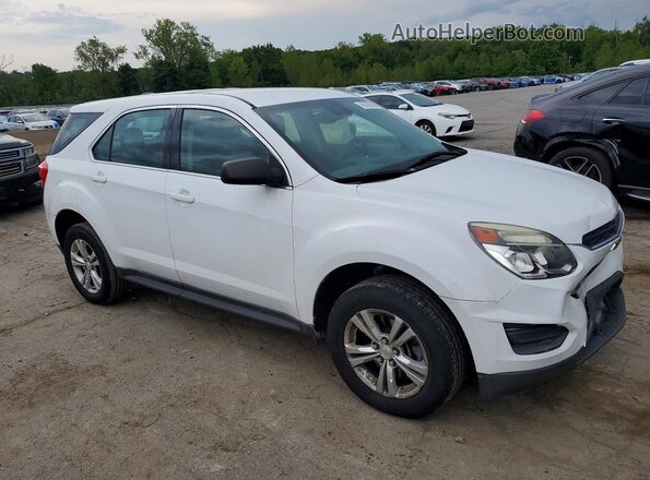 2GNFLEEK7G6220415 2016 CHEVROLET EQUINOX White Delantero derecho