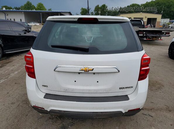 2GNFLEEK7G6220415 2016 CHEVROLET EQUINOX White Vista trasera