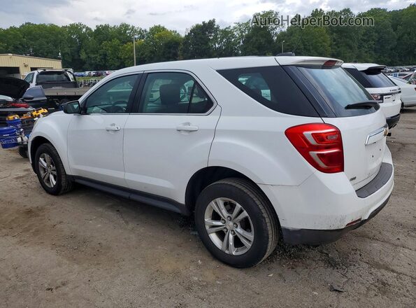 2GNFLEEK7G6220415 2016 CHEVROLET EQUINOX White Trasero izquierdo