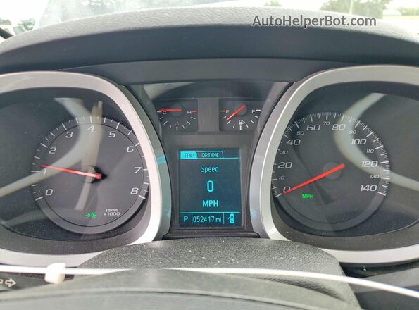 2GNFLFE31H6220748 2017 CHEVROLET EQUINOX Серый Вид щитка приборов