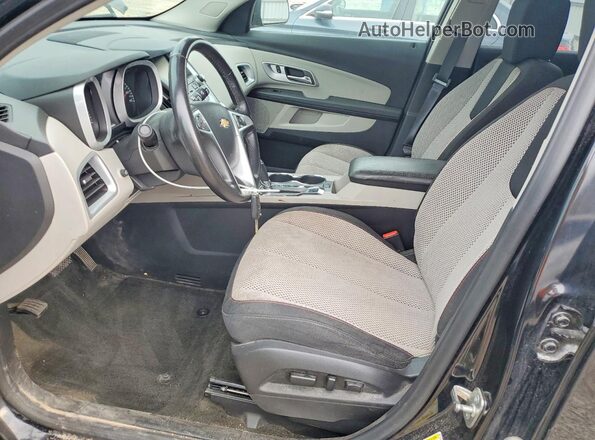 2GNFLFE37H6167330 2017 CHEVROLET EQUINOX Черный Вид салона спереди
