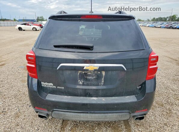 2GNFLFE37H6167330 2017 CHEVROLET EQUINOX Черный Вид сзади