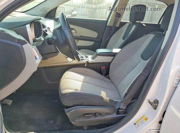 2GNFLFE38G6355207 2016 CHEVROLET EQUINOX White Widok wnętrza z przodu