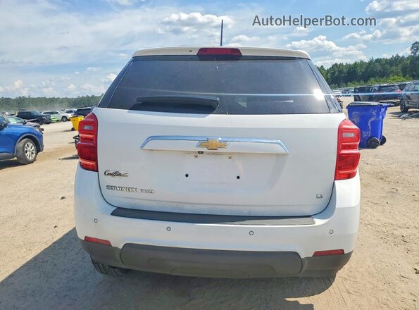 2GNFLFEK1H6263610 2017 CHEVROLET EQUINOX White Widok z tyłu