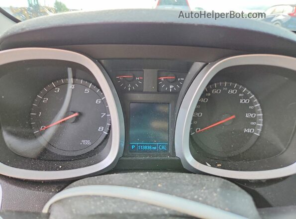 2GNFLFEK4G6330215 2016 CHEVROLET EQUINOX Красный Вид щитка приборов