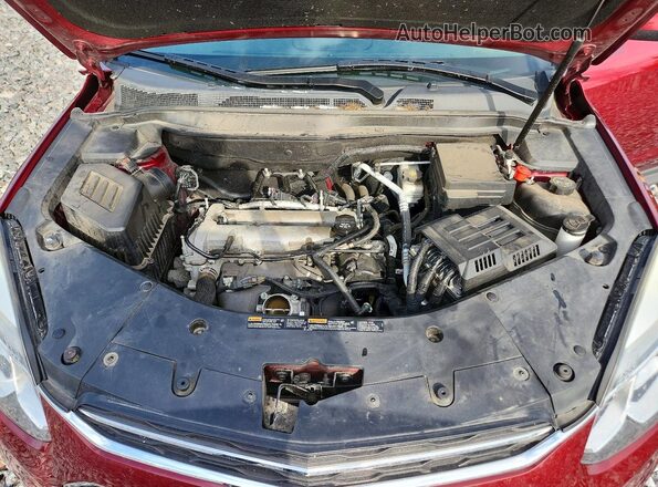 2GNFLFEK4G6330215 2016 CHEVROLET EQUINOX Красный Вид задней части салона