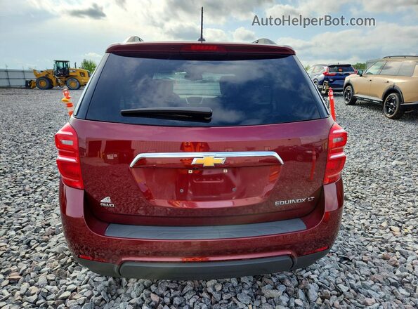 2GNFLFEK4G6330215 2016 CHEVROLET EQUINOX Красный Вид сзади