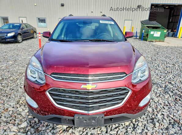 2GNFLFEK4G6330215 2016 CHEVROLET EQUINOX Красный Вид спереди