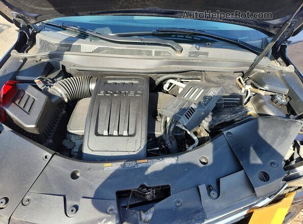 2GNFLFEK6G6217866 2016 CHEVROLET EQUINOX Blue Vista del compartimento del motor