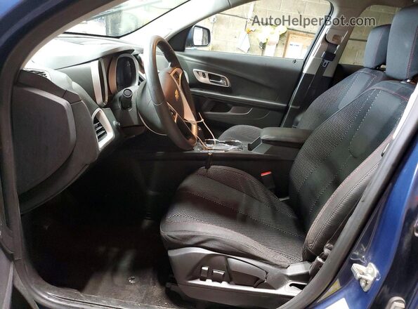 2GNFLFEKXG6325360 2016 CHEVROLET EQUINOX Синий Вид салона спереди