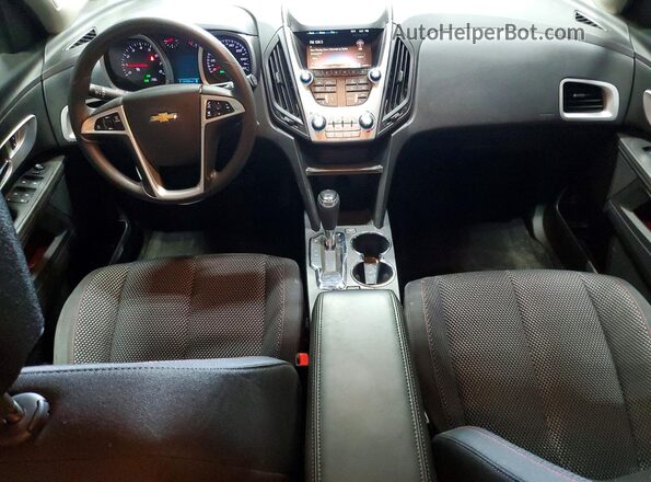 2GNFLFEKXG6325360 2016 CHEVROLET EQUINOX Синий Вид панели приборов