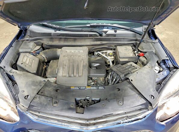 2GNFLFEKXG6325360 2016 CHEVROLET EQUINOX Синий Вид задней части салона