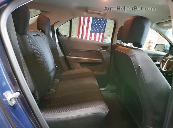 2GNFLFEKXG6325360 2016 CHEVROLET EQUINOX Синий Вид задних сидений