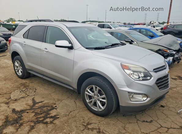 2GNFLFEKXH6305997 2017 CHEVROLET EQUINOX Серебряный Передняя правая четверть