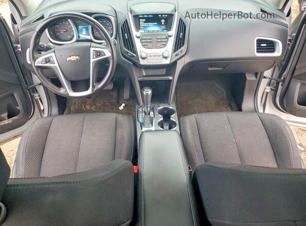 2GNFLFEKXH6305997 2017 CHEVROLET EQUINOX Серебряный Вид панели приборов