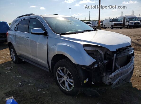 2GNFLFEKXH6350194 2017 CHEVROLET EQUINOX Silver Przód prawy
