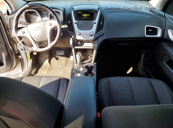 2GNFLFEKXH6350194 2017 CHEVROLET EQUINOX Silver Widok deski rozdzielczej