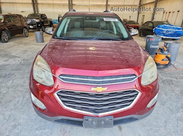 2GNFLGE32G6131386 2016 CHEVROLET EQUINOX Maroon Вид спереду