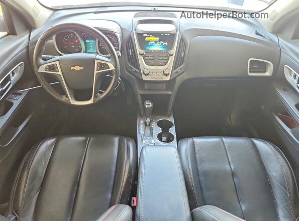 2GNFLGE32G6131386 2016 CHEVROLET EQUINOX Maroon Вид панелі приладів