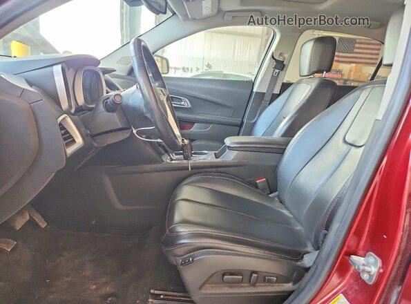 2GNFLGE32G6131386 2016 CHEVROLET EQUINOX Maroon Вид салону спереду