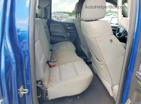 2GTV2LEC5K1135339 2019 GMC SIERRA Blue უკანა სავარძლების ხედი