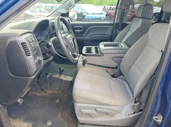 2GTV2LEC5K1135339 2019 GMC SIERRA Blue წინა სალონის ხედი