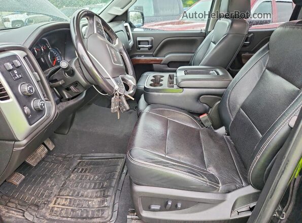 2GTV2MEC5K1187446 2019 GMC SIERRA Черный Вид салона спереди