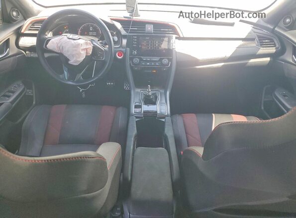 2HGFC1E51LH705449 2020 HONDA CIVIC Белый Вид панели приборов