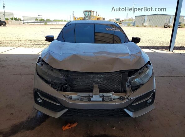 2HGFC1E52LH708666 2020 HONDA CIVIC Silver Widok z przodu