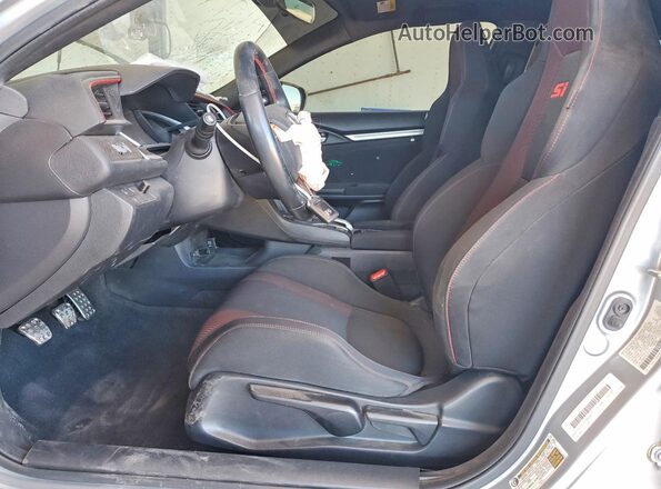 2HGFC1E52LH708666 2020 HONDA CIVIC Silver Widok wnętrza z przodu
