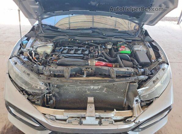 2HGFC1E52LH708666 2020 HONDA CIVIC Silver Widok wnętrza z tyłu