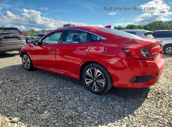 2HGFC1F30HH630313 2017 HONDA CIVIC Red Հետևի ձախ