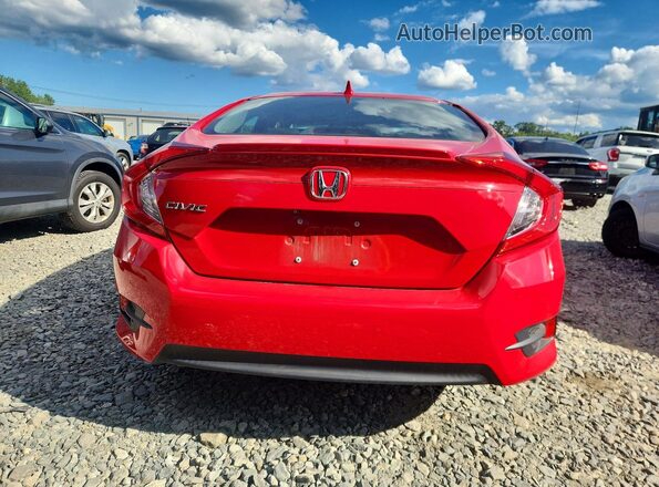 2HGFC1F30HH630313 2017 HONDA CIVIC Red Հետևի տեսք
