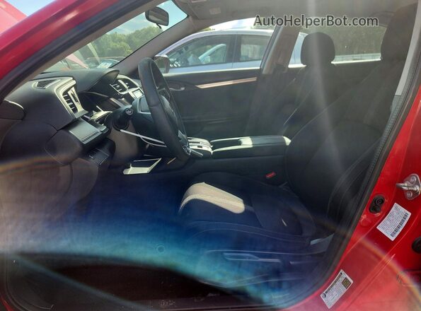2HGFC1F30HH630313 2017 HONDA CIVIC Red Սալոնի դիմացի տեսք