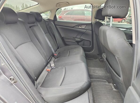 2HGFC1F31GH655025 2016 HONDA CIVIC Charcoal Հետևի նստատեղերի տեսք