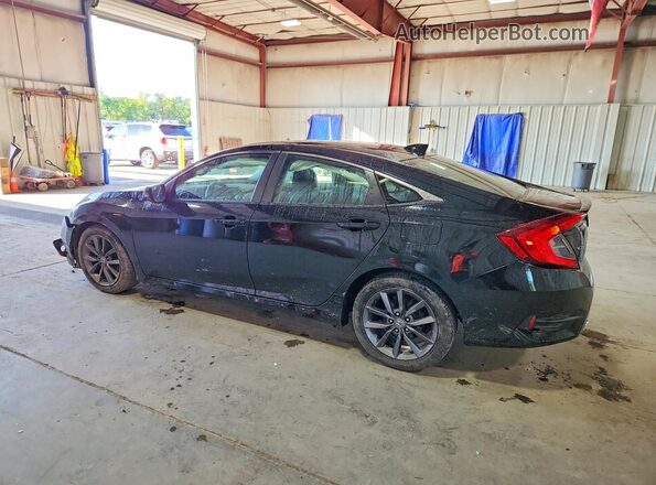 2HGFC1F38MH704281 2021 HONDA CIVIC Black Tył lewy