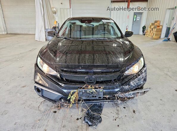 2HGFC1F38MH704281 2021 HONDA CIVIC Black Widok z przodu