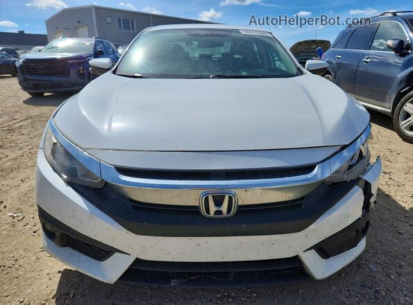2HGFC1F40HH107625 2017 HONDA CIVIC White Widok z przodu