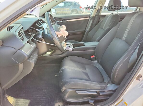 2HGFC1F40HH107625 2017 HONDA CIVIC White Widok wnętrza z przodu