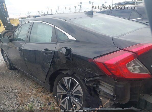 2HGFC1F71GH656078 2016 HONDA CIVIC Black Rear left