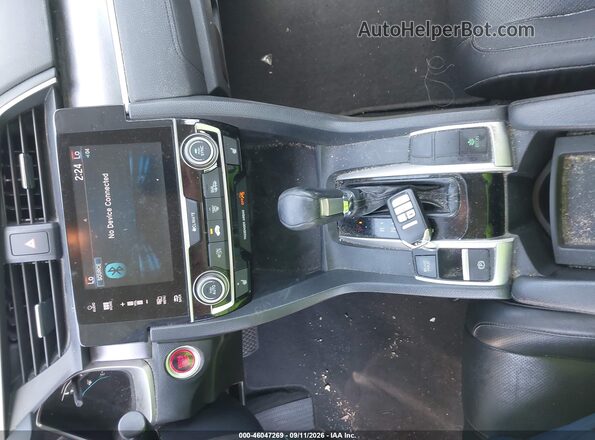 2HGFC1F71GH656078 2016 HONDA CIVIC Black Dashboard view