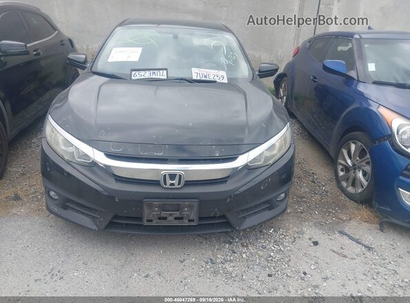 2HGFC1F71GH656078 2016 HONDA CIVIC Black Rear interior view